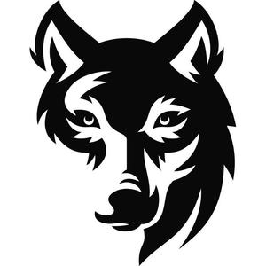 Wolf Head Decor