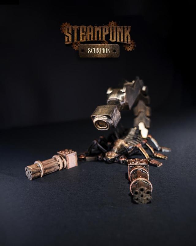 Steampunk Articulated Scorpion