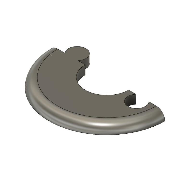 Pipe rosette Ø15/Ø35mm