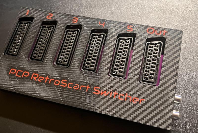 PCP Retrotech Scart Switcher Housing Gehäuse