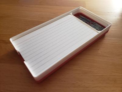 Another Gridfinity Index Card Tray