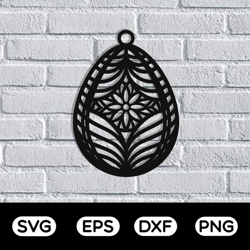 Easter Egg Laser cut SVG