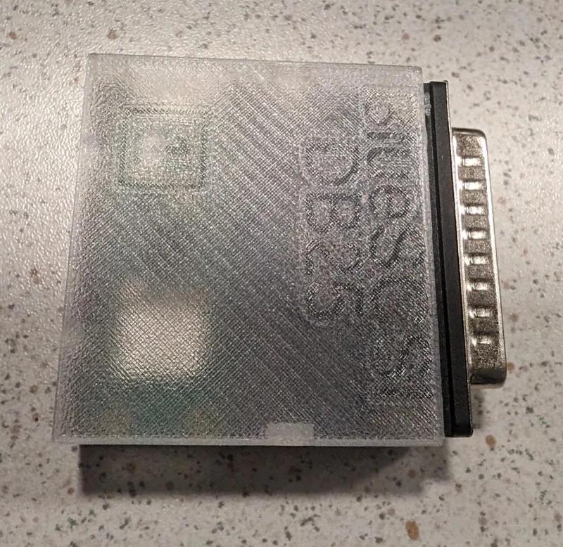 BlueSCSI v2 DB25 Stock Case