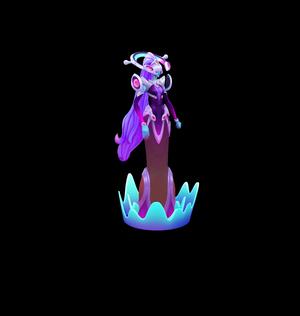 Space Groove Lissandra League of Legends 3D print model