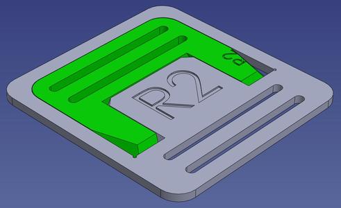 3DP optimized buckle