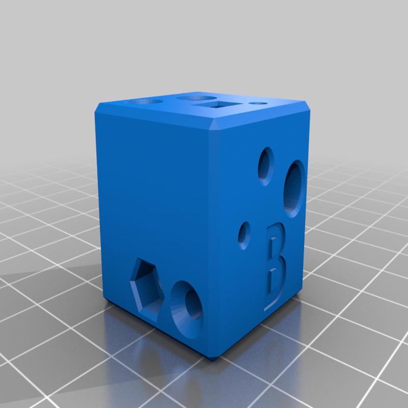 m3 screw and nut fit test