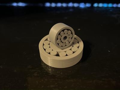 Parametric Bearing (Print-In-Place)