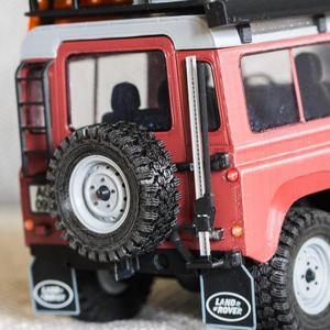 Spare wheel mount for Landy Mini