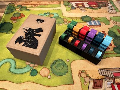 Flamecraft - Token and progress marked box