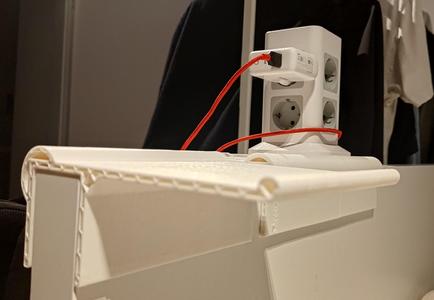 Bed mini table for Phone or glasses. Compatible with 4cm bedboard