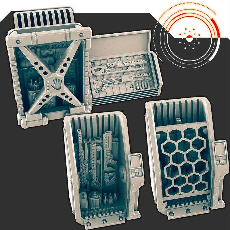 Sci-fi Scenery - Arms Dealer [Support-free]