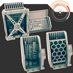 Sci-fi Scenery - Arms Dealer [Support-free]