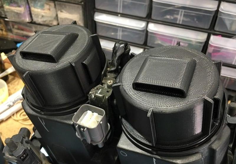 NSX LED Headlight Dust Caps