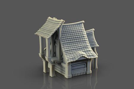 Stylized Hut .