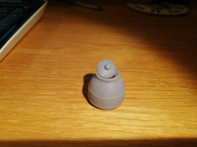 Stone pot - functional, basic fantasy prop- large ground storage jar