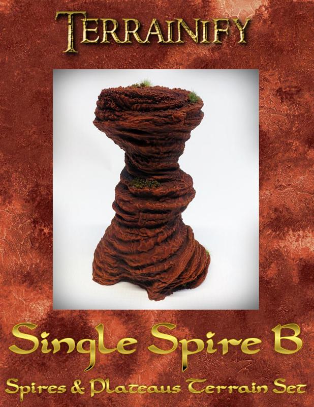 Single Spire B: Spires and Plateaus Terrain Set