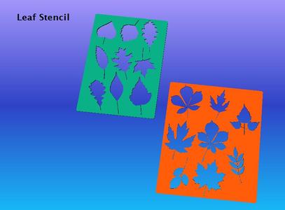 Leaf Stencil