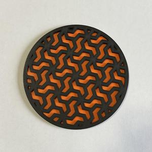 Polygon Pattern Coaster