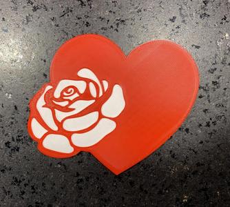 Heart-Rose-Valentine's Day