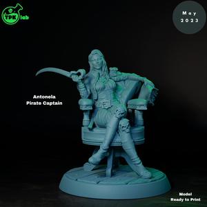 Antonela Pirate Captain