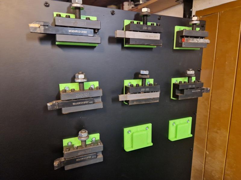 250-101 lathe tool holder wall mount