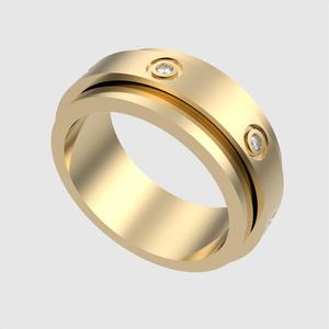 Ring with Rotating Center 3D print