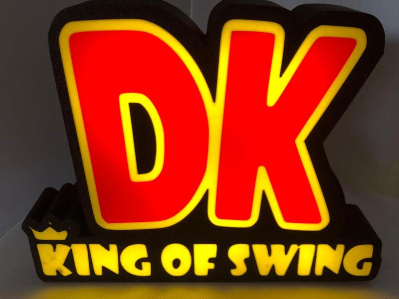 Nintendo Donkey Kong King of Swing Lightbox