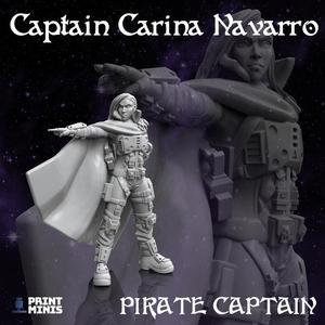 Captain Carina Navarro - Space Pirates Collection