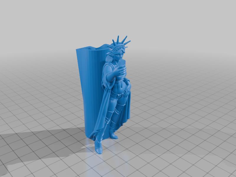 [Clipper Sleeve] Selfie Liberty