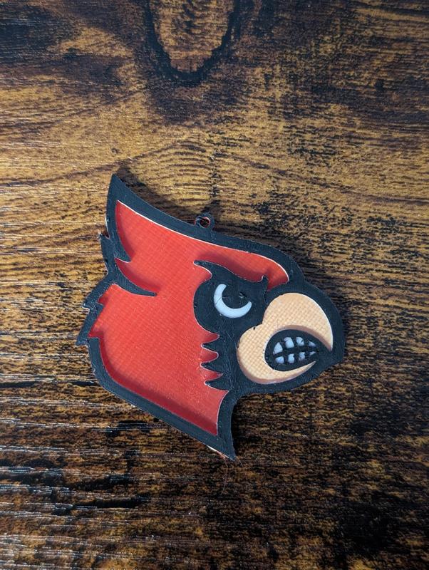 University of Louisville Logo Keychain (MMU)