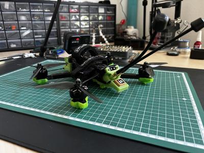 iFlight Nazgul Evoque Dual VTX holder and GPS