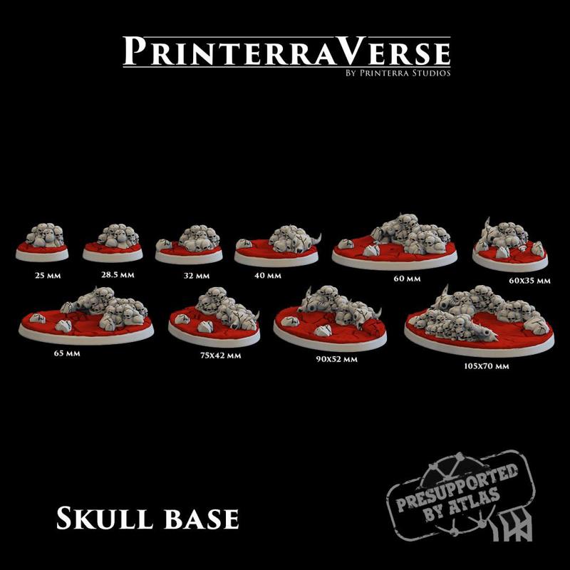 001-3-004 BASE Skull