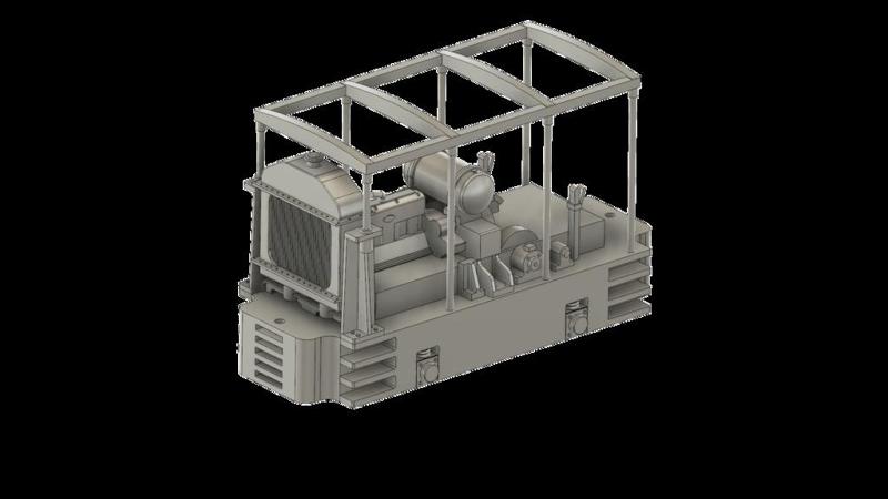 0n18 Burton 3,5Ton locomotive