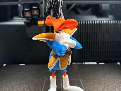 Daffy x Vegeta DBZ Mashup; Nostalgic 3D