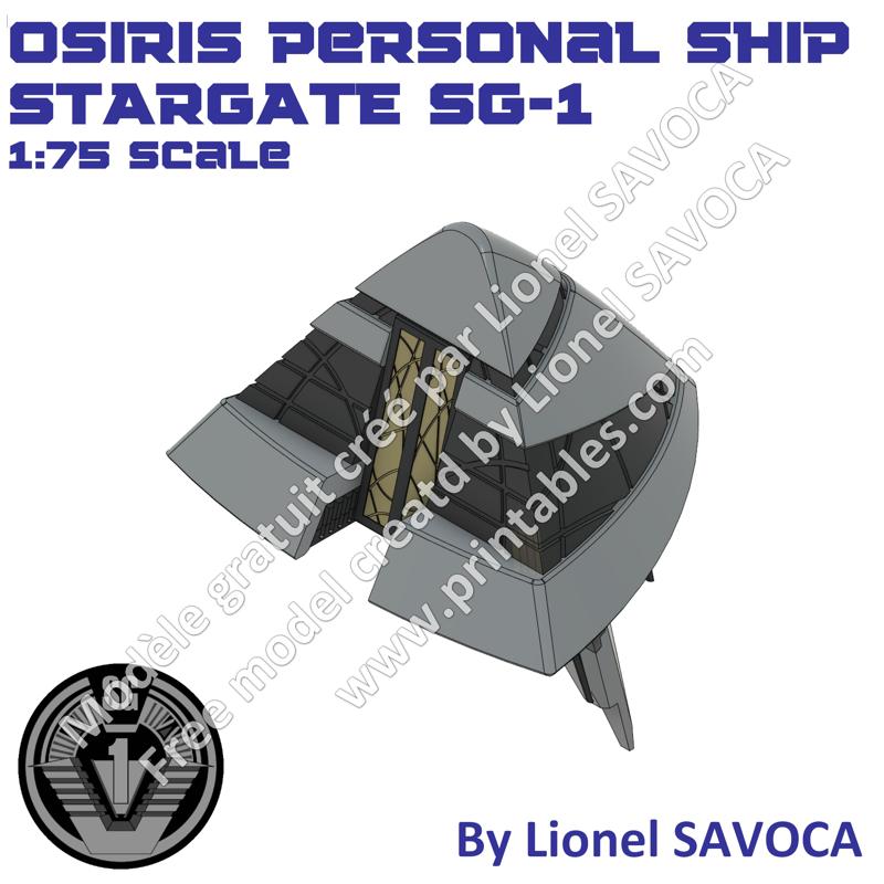 Osiris Personal Ship - 1:75 scale