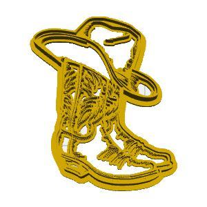 Cowboy Cookie Cutter