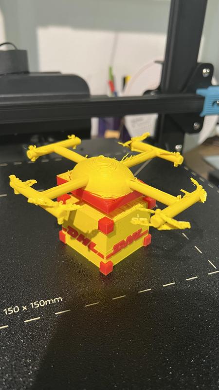 Drohne DHL lieferung