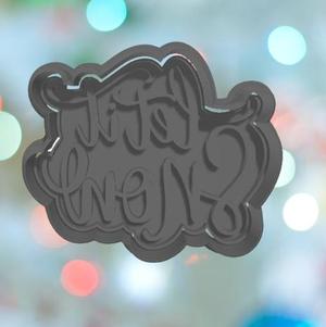 Christmas Let It Snow Cookie Cutter