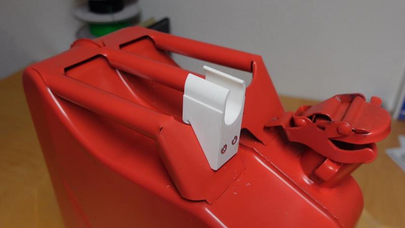 Bracket for Jerry Can Spout