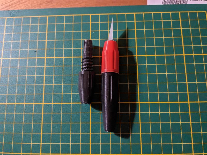 Hobby Knife Holder Remix (longer handle)