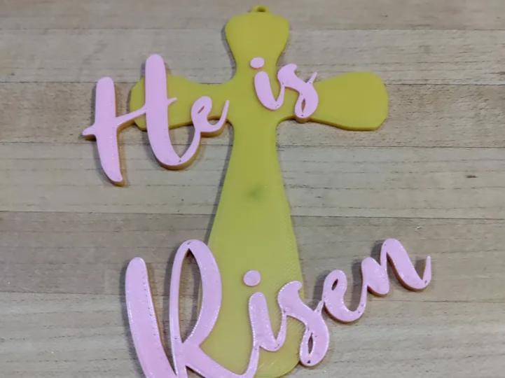 He is Risen Cross