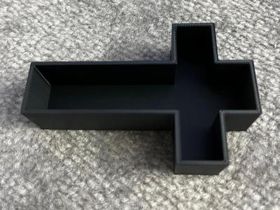 Cross shaped box