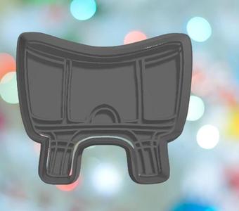 Baby Shower Bassinet Cookie Cutter