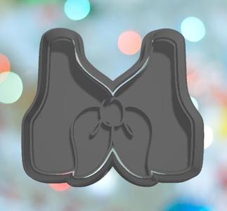 Tied Crop Top Cookie Cutter