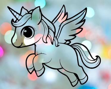 Unicorn 2 Cookie Cutter