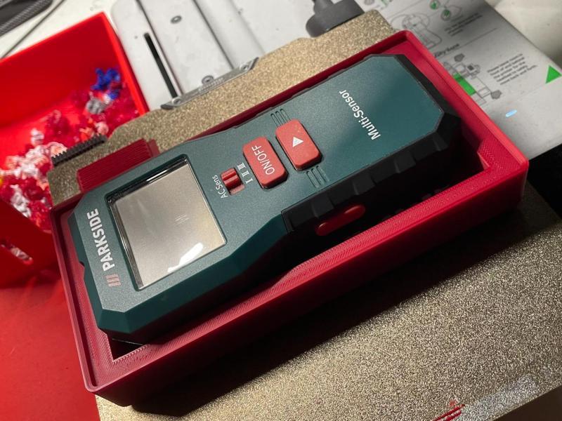 Gridfinity Holder for PARKSIDE Multidetector