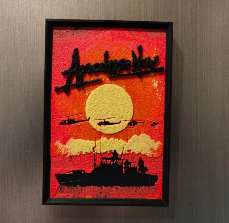 Apocalypse now movie poster fridge magnet