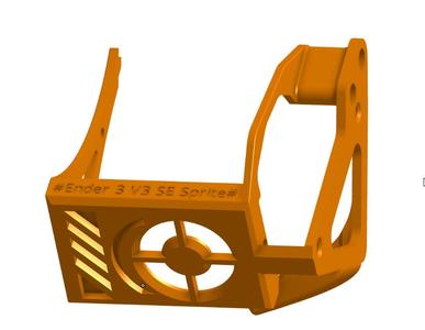 Ender 3 v3 SE 5015 and OE FANs