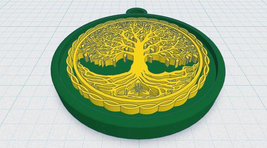 Celtic / Norse - Tree Of Life Pendent 26