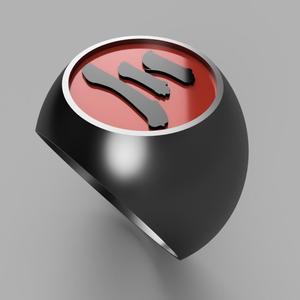 Hidan's Akatsuki Ring - from the anime Naruto Shippuden
